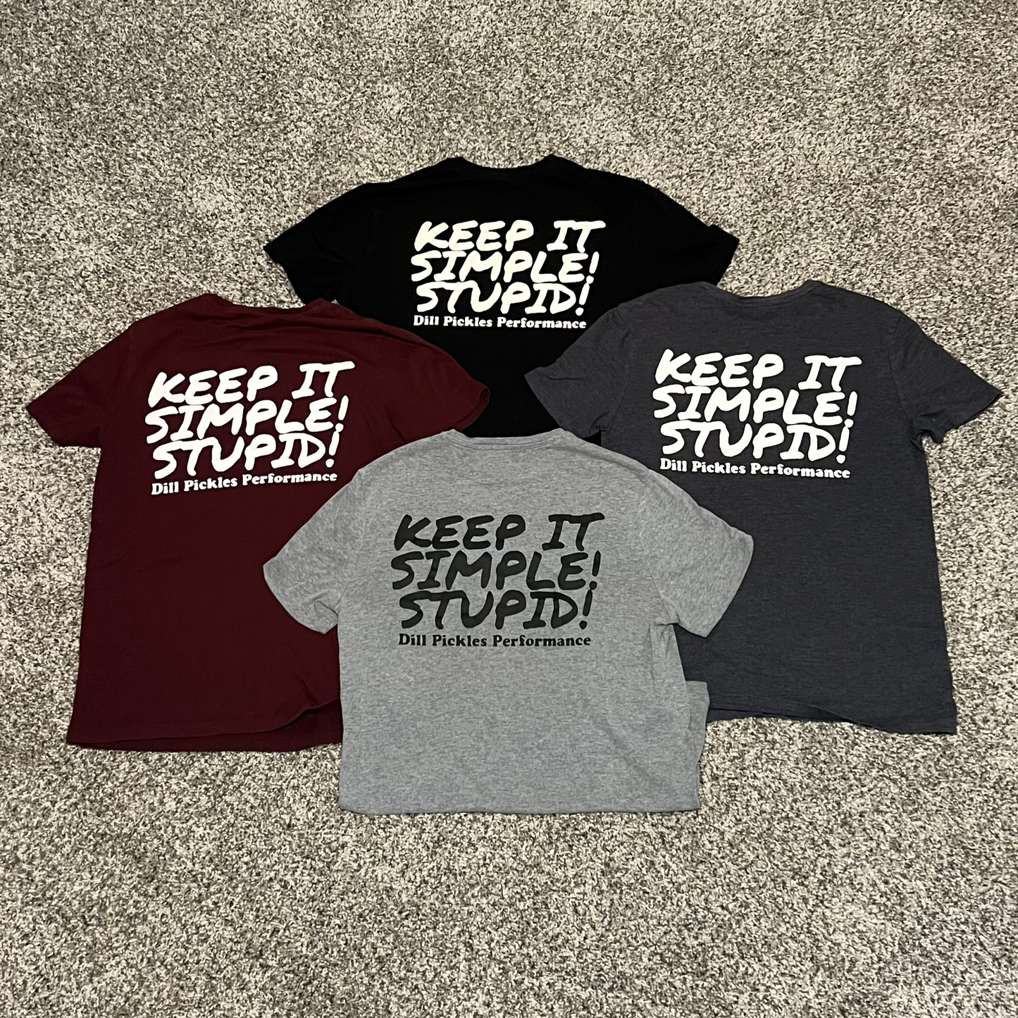 "Keep It Simple! Stupid!" Short Sleeved T-Shirt